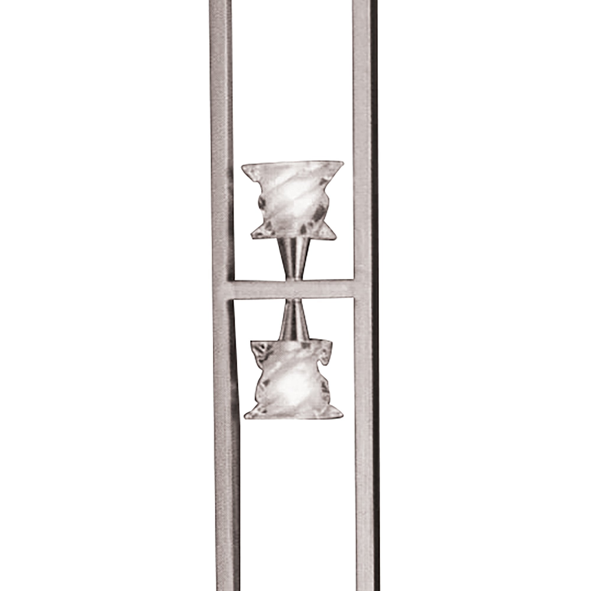 M3034 Salomon Floor Lamp 4 Light G9 Satin Nickel