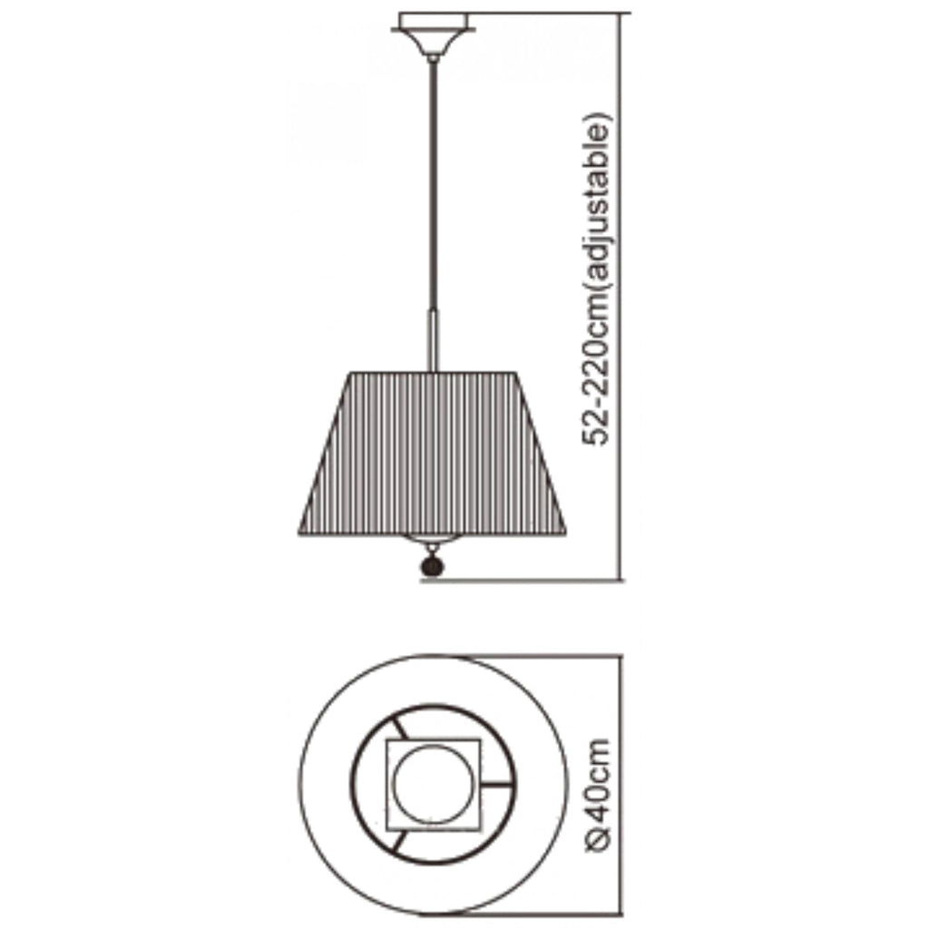 M0386AB Siena Pendant Round 1 Light E27 Antique Brass Amber Cream Shade And Amber Crystal