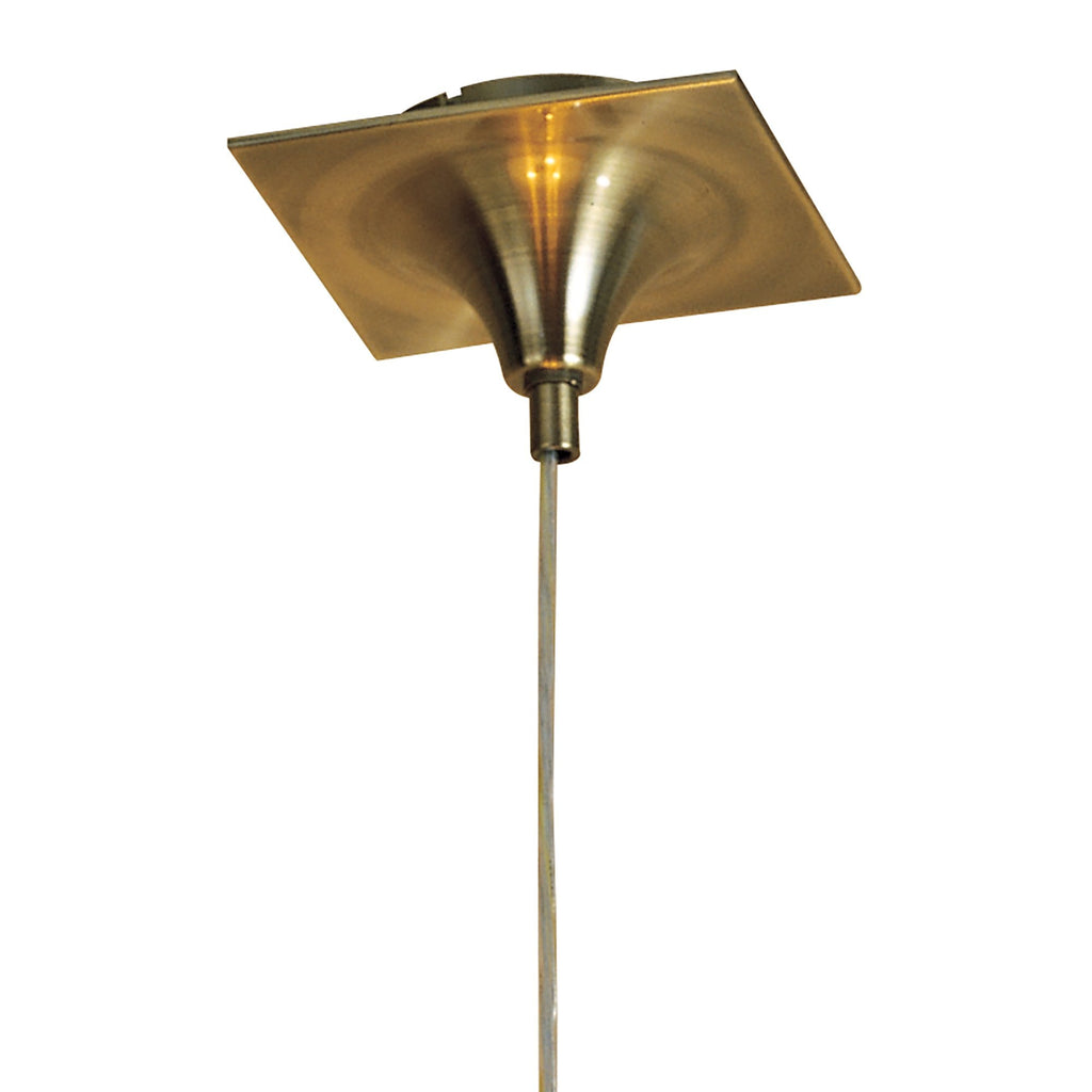 M0386AB Siena Pendant Round 1 Light E27 Antique Brass Amber Cream Shade And Amber Crystal