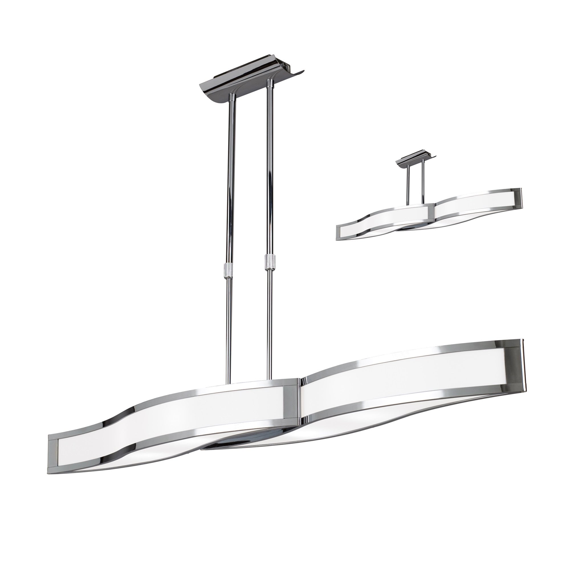 M0666 Sintesys Linear Telescopic Convertible To Semi Flush E27 4 Light E27 - M0666