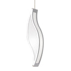 M0670 Sintesys Pendant E27 1 Light E27 Polished Chrome/White Acrylic