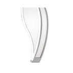 M0670 Sintesys Pendant E27 1 Light E27 Polished Chrome/White Acrylic