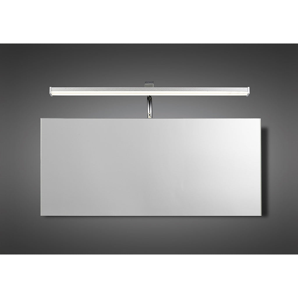M5085 Sisley Bathroom Wall Lamp 7W LED Chrome Silver / Frosted Acrylic / Polished Chrome