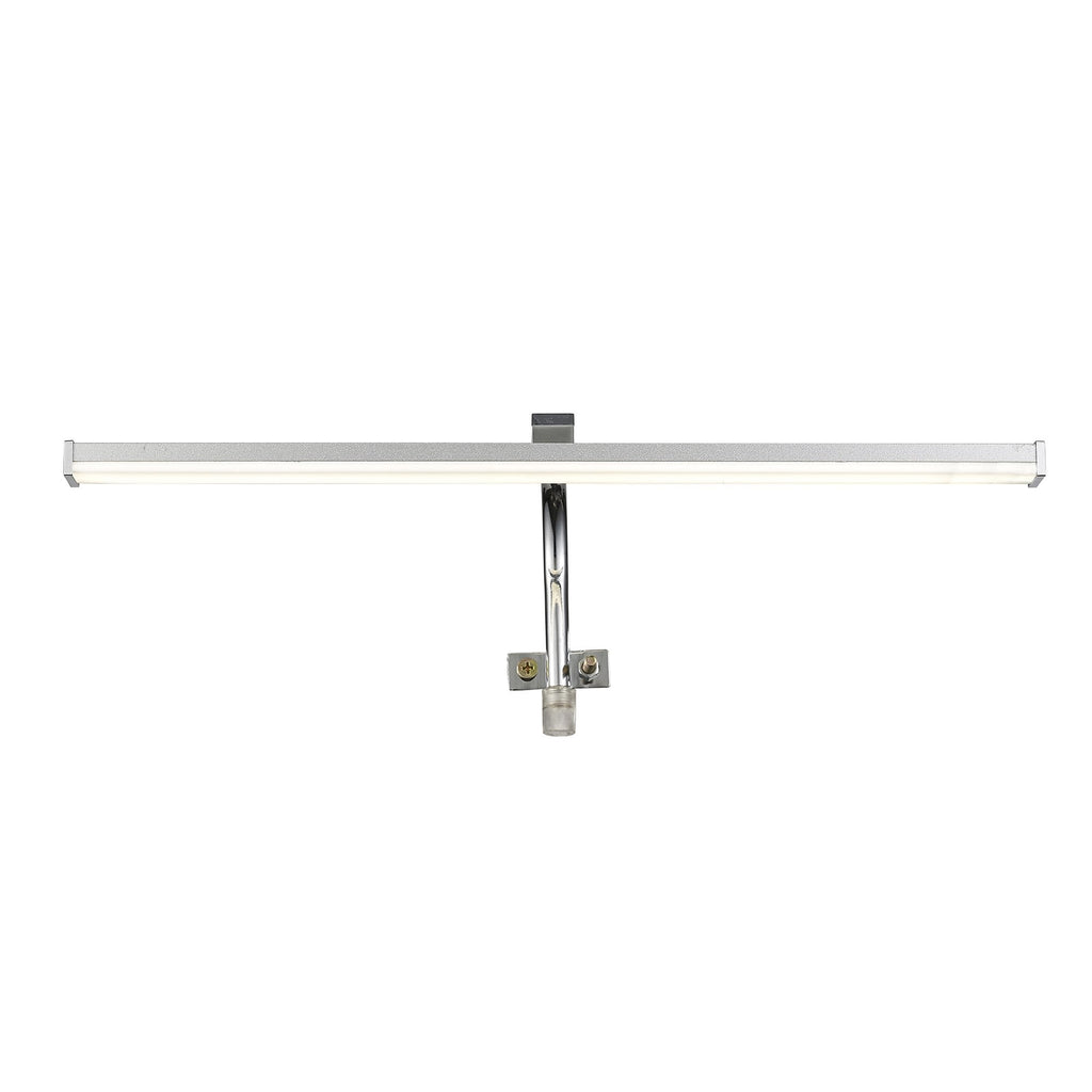 M5085 Sisley Bathroom Wall Lamp 7W LED Chrome Silver / Frosted Acrylic / Polished Chrome