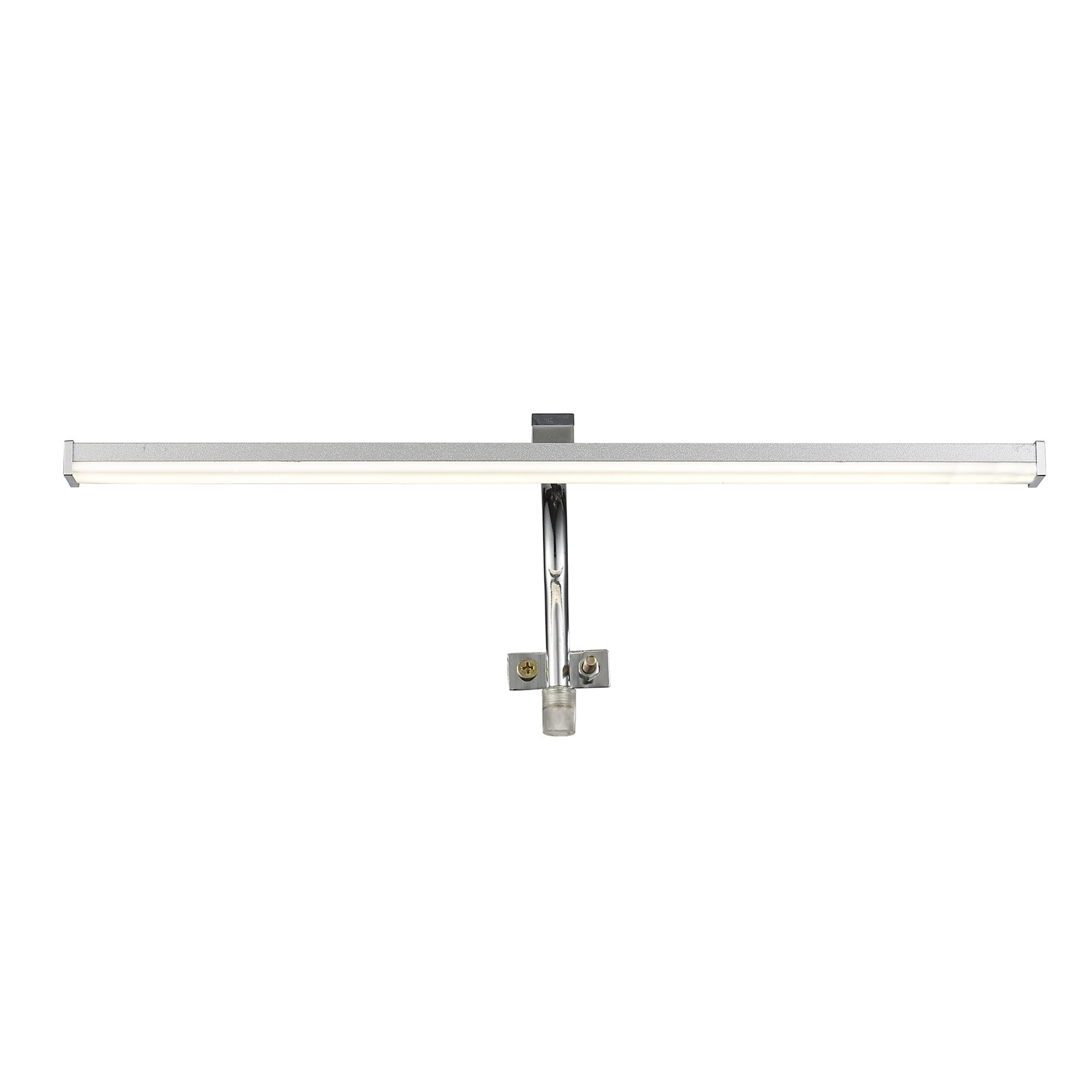 M5085 Sisley Bathroom Wall Lamp 7W LED Chrome Silver / Frosted Acrylic / Polished Chrome