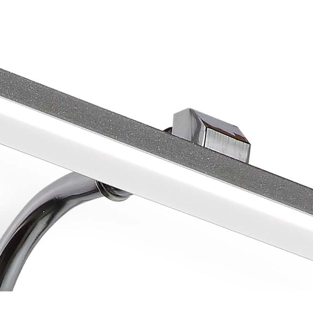 M5085 Sisley Bathroom Wall Lamp 7W LED Chrome Silver / Frosted Acrylic / Polished Chrome