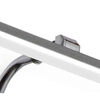 M5085 Sisley Bathroom Wall Lamp 7W LED Chrome Silver / Frosted Acrylic / Polished Chrome