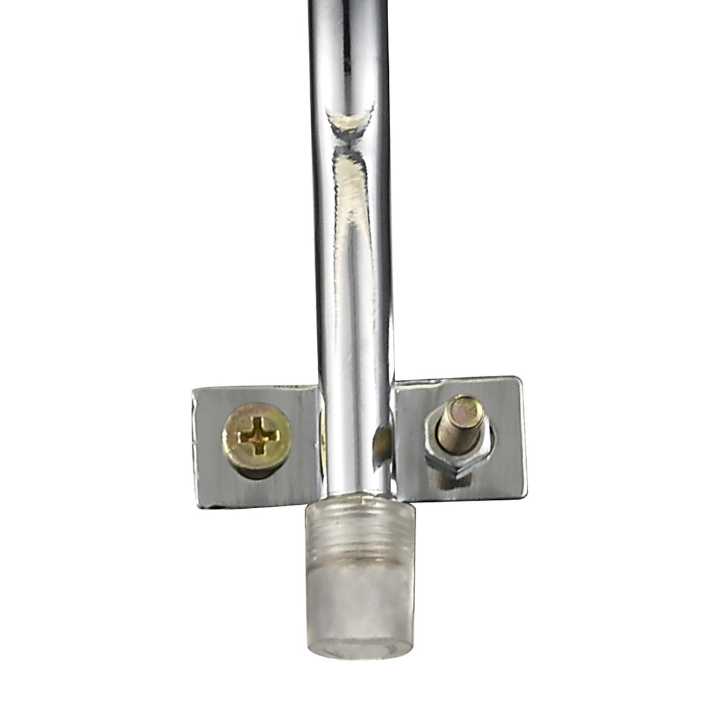 M5085 Sisley Bathroom Wall Lamp 7W LED Chrome Silver / Frosted Acrylic / Polished Chrome