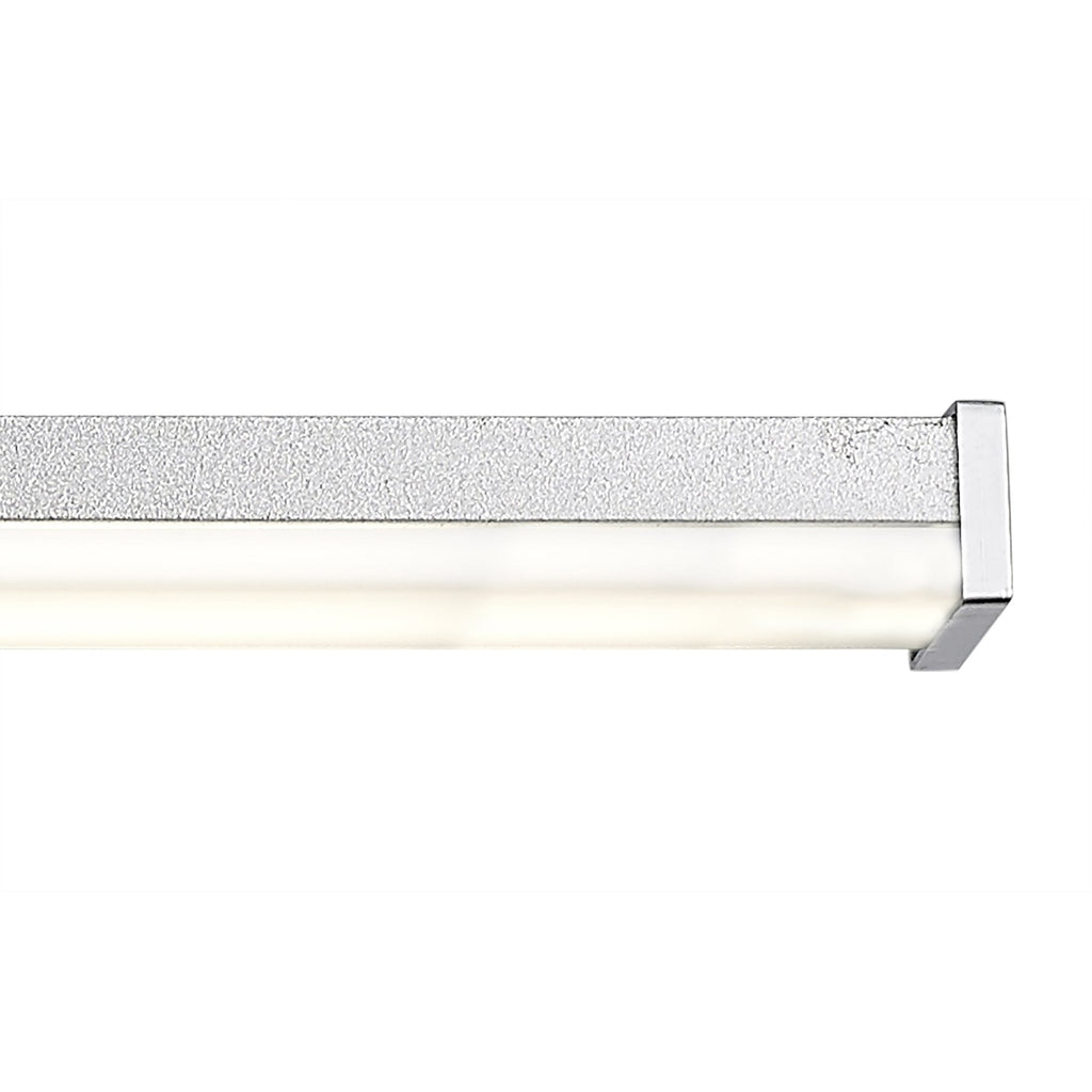 M5085 Sisley Bathroom Wall Lamp 7W LED Chrome Silver / Frosted Acrylic / Polished Chrome
