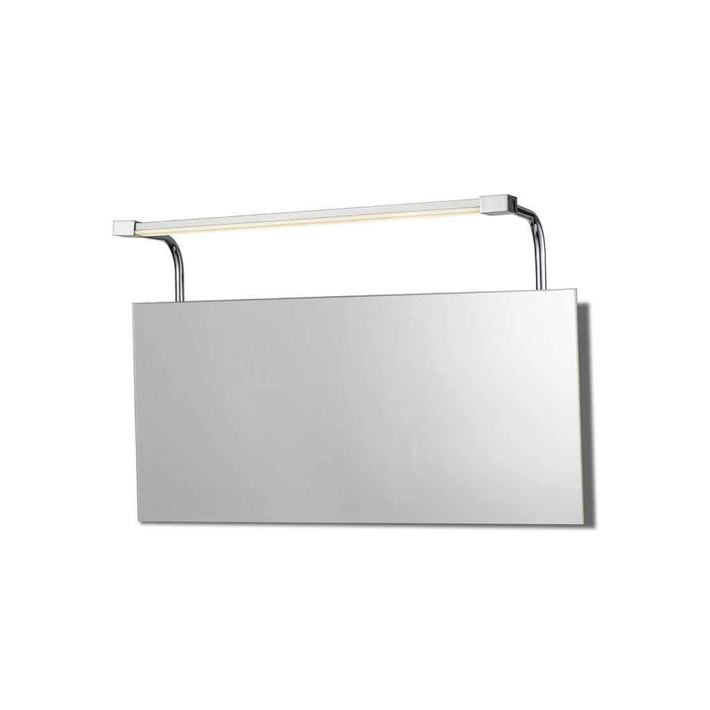 M5086 Sisley Bathroom Wall Lamp 6W LED Chrome Silver / Frosted Acrylic / Polished Chrome