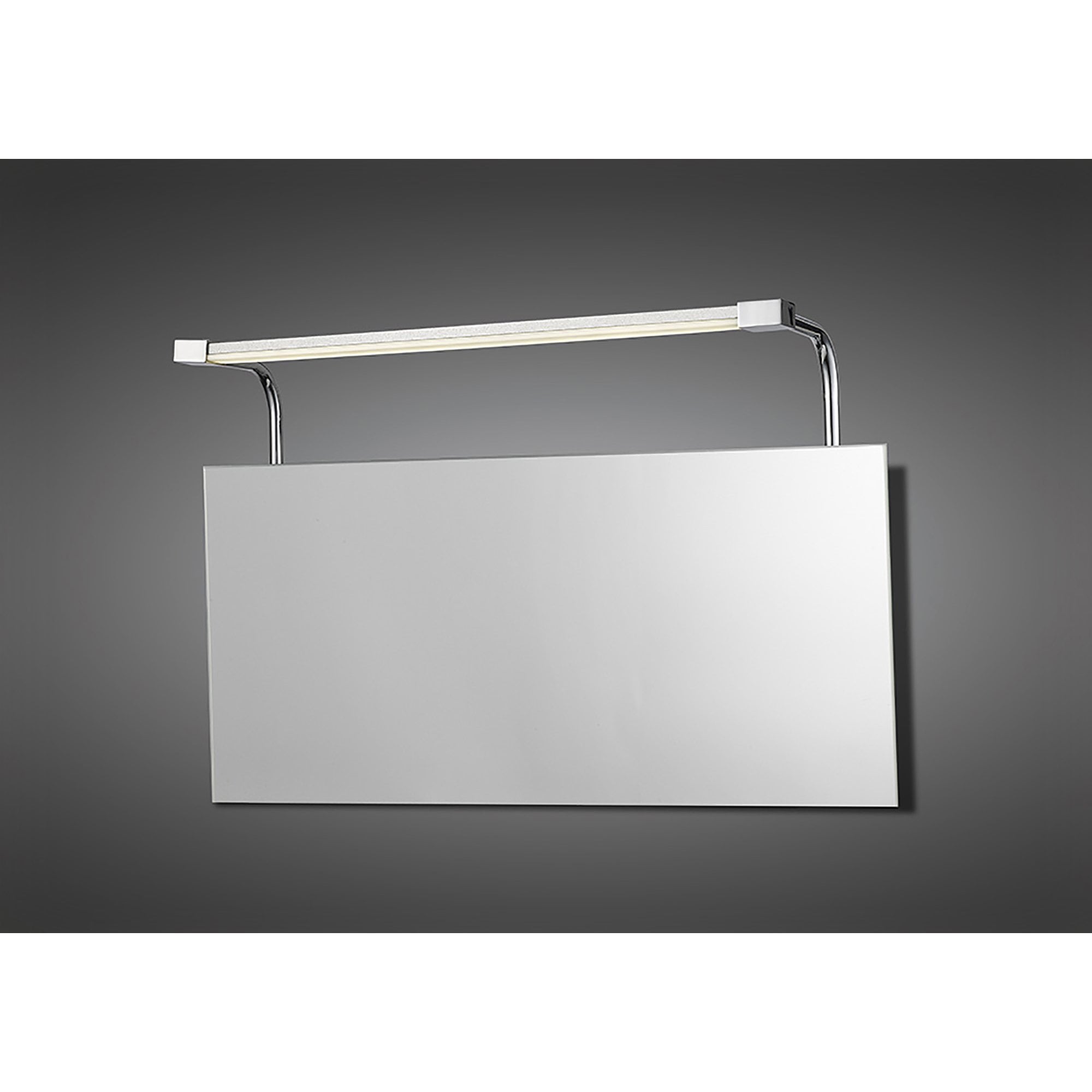 M5086 Sisley Bathroom Wall Lamp 6W LED Chrome Silver / Frosted Acrylic / Polished Chrome