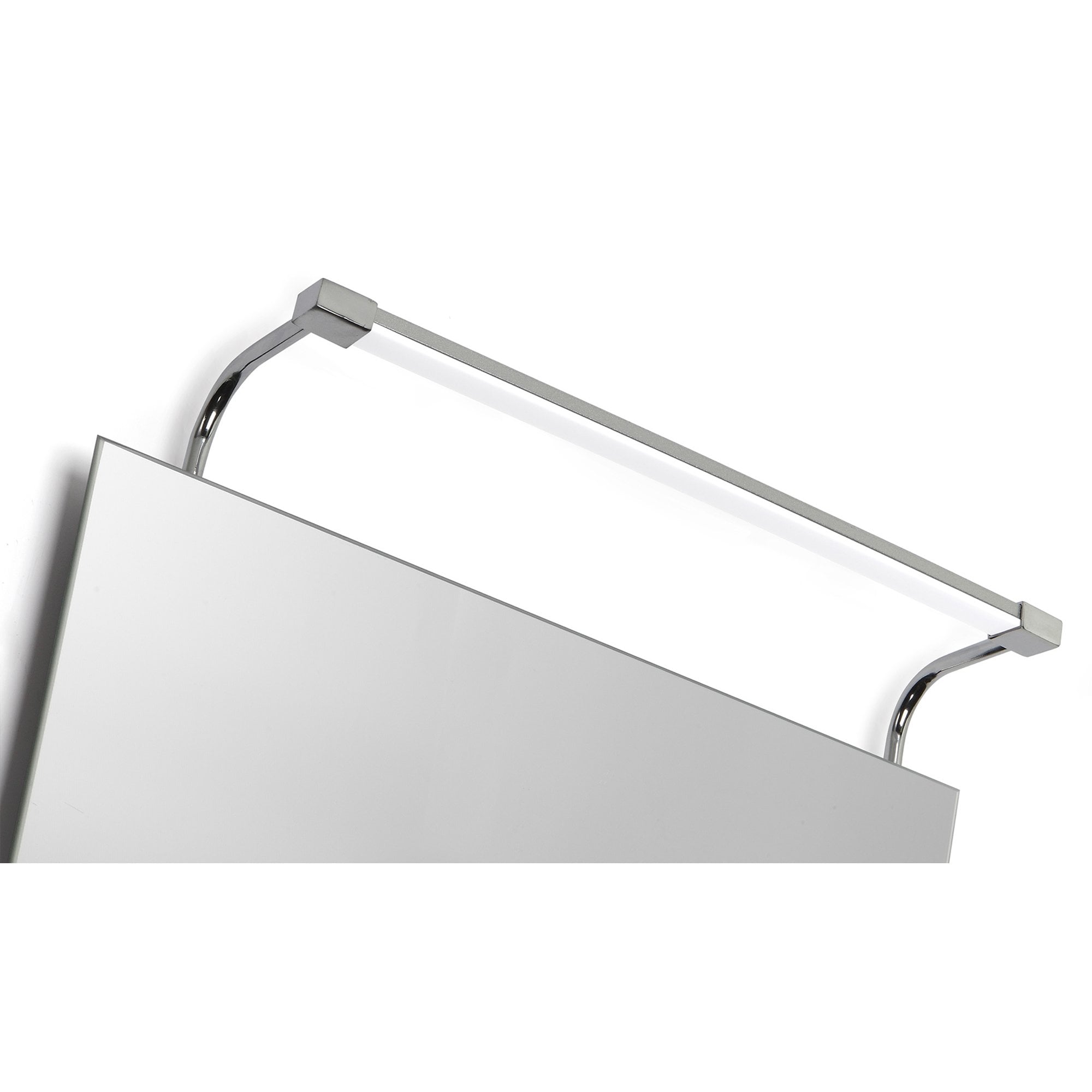 M5086 Sisley Bathroom Wall Lamp 6W LED Chrome Silver / Frosted Acrylic / Polished Chrome