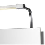 M5086 Sisley Bathroom Wall Lamp 6W LED Chrome Silver / Frosted Acrylic / Polished Chrome