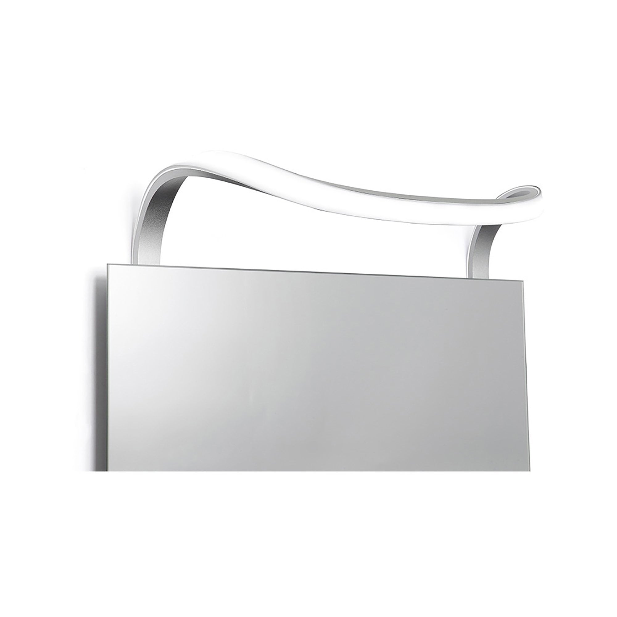M5087 Sisley Bathroom Wall Lamp 12W LED Chrome Silver/Frosted Acrylic/Polished Chrome