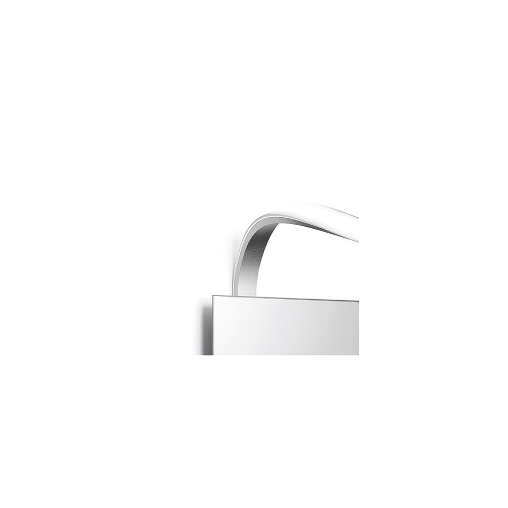 M5087 Sisley Bathroom Wall Lamp 12W LED Chrome Silver/Frosted Acrylic/Polished Chrome