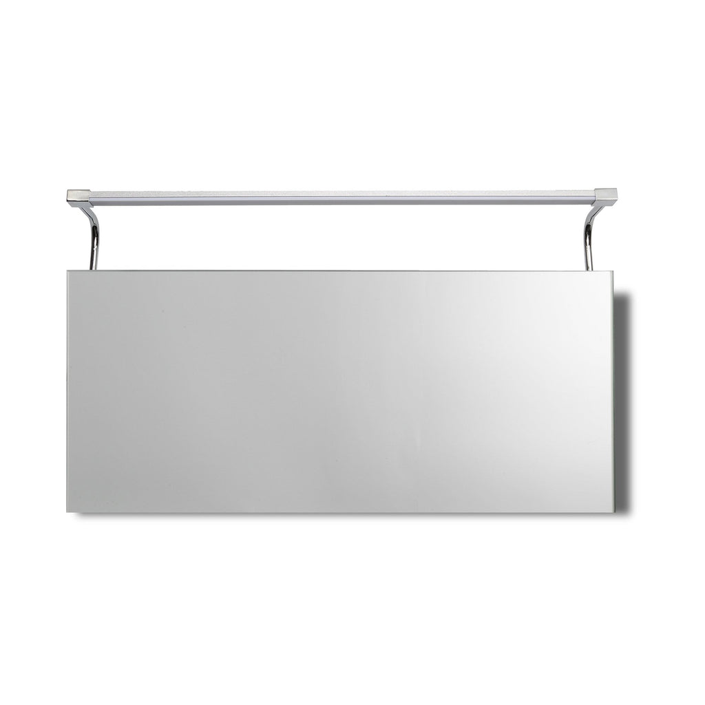 M5088 Sisley Bathroom Wall Lamp 10W LED Big Double Silver / Frosted Acrylic / Polished Chrome
