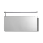 M5088 Sisley Bathroom Wall Lamp 10W LED Big Double Silver / Frosted Acrylic / Polished Chrome