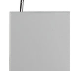 M5088 Sisley Bathroom Wall Lamp 10W LED Big Double Silver / Frosted Acrylic / Polished Chrome