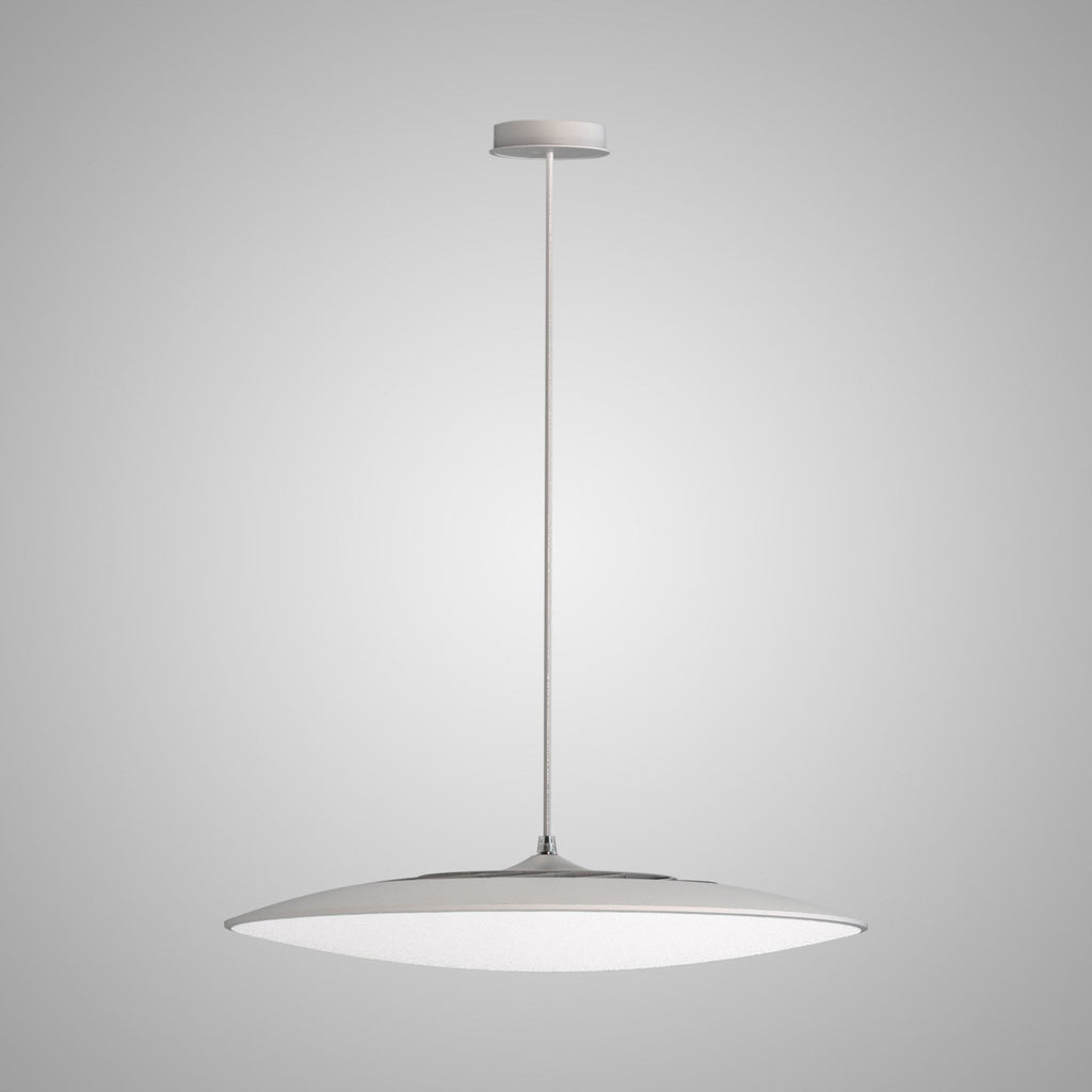 M8101 Slim LED Pendant 46cm Round 50W LED White