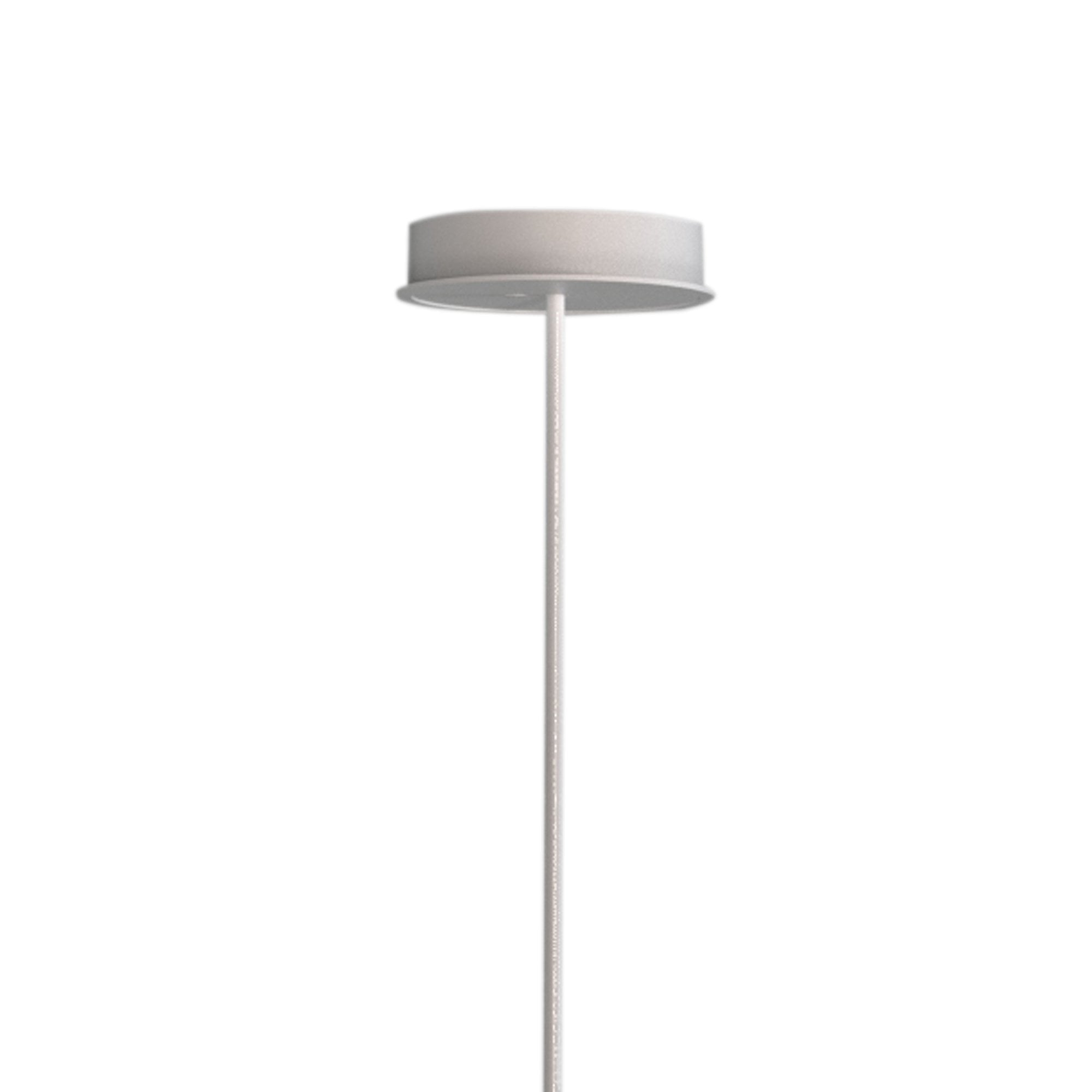 M8104 Slim LED Pendant 25cm Round 16W LED White