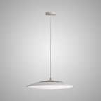 M8105 Slim LED Pendant 25cm Round 16W LED White