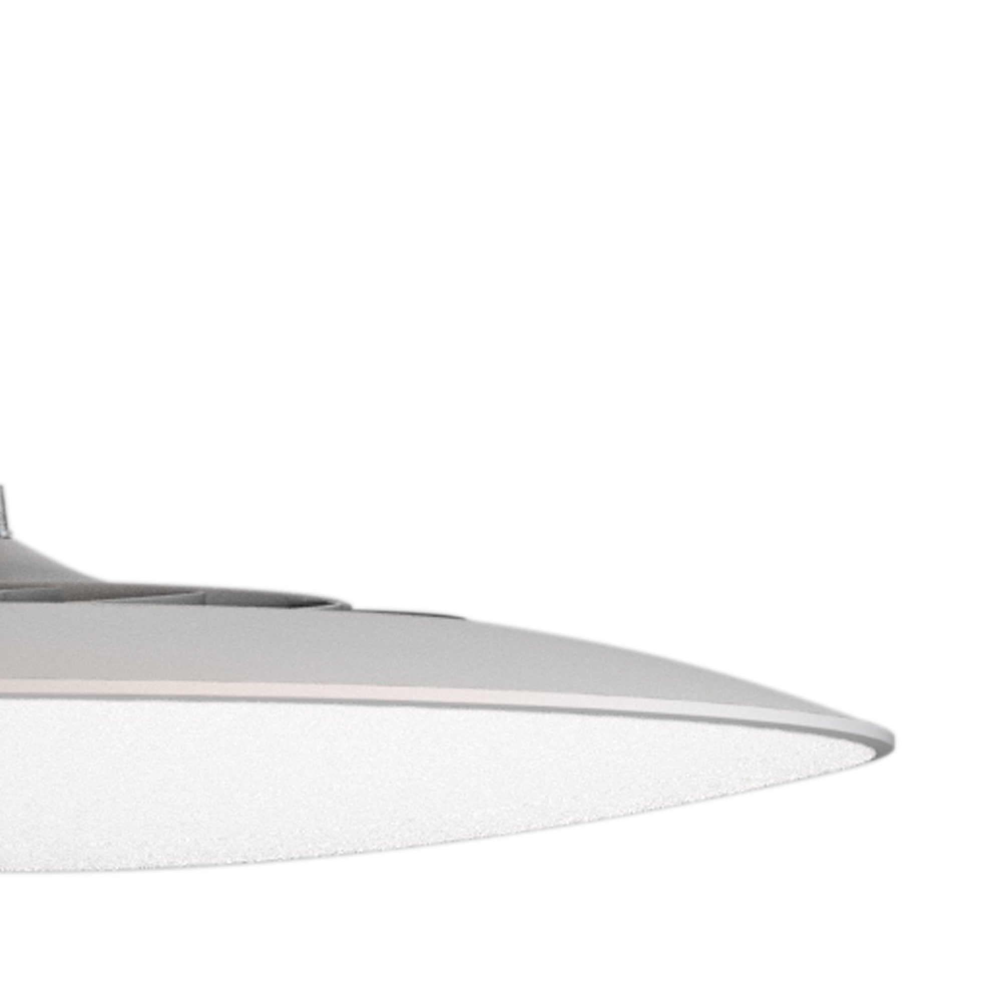 M8105 Slim LED Pendant 25cm Round 16W LED White