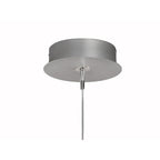 M5911 Star LED Pendant 100cm Round 60W Dimmable Silver/Frosted Acrylic/Polished Chrome