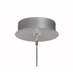 M5913 Star LED Pendant 69cm Round 42W Dimmable Silver/Frosted Acrylic/Polished Chrome