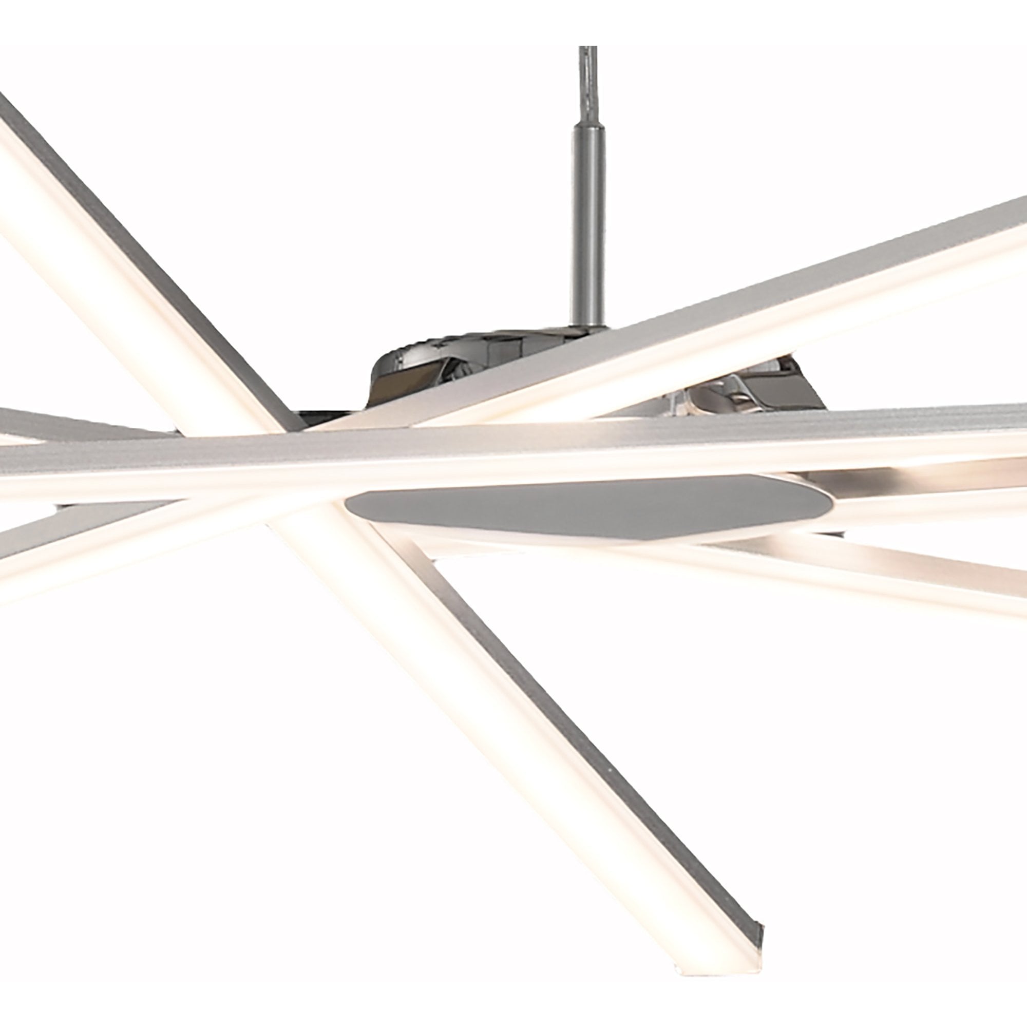 M5913 Star LED Pendant 69cm Round 42W Dimmable Silver/Frosted Acrylic/Polished Chrome