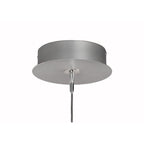 M5915 Star LED Pendant 69cm Round 42W Silver/Frosted Acrylic/Polished Chrome