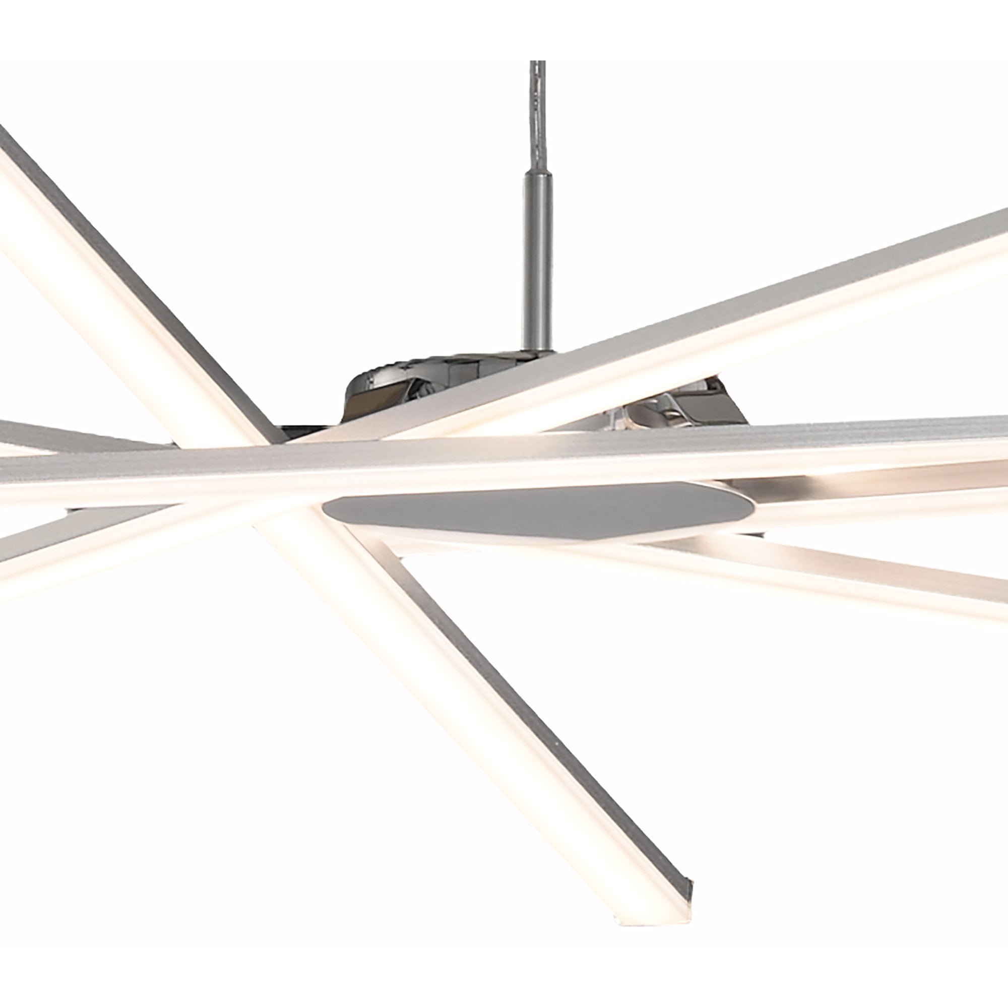 M5915 Star LED Pendant 69cm Round 42W Silver/Frosted Acrylic/Polished Chrome