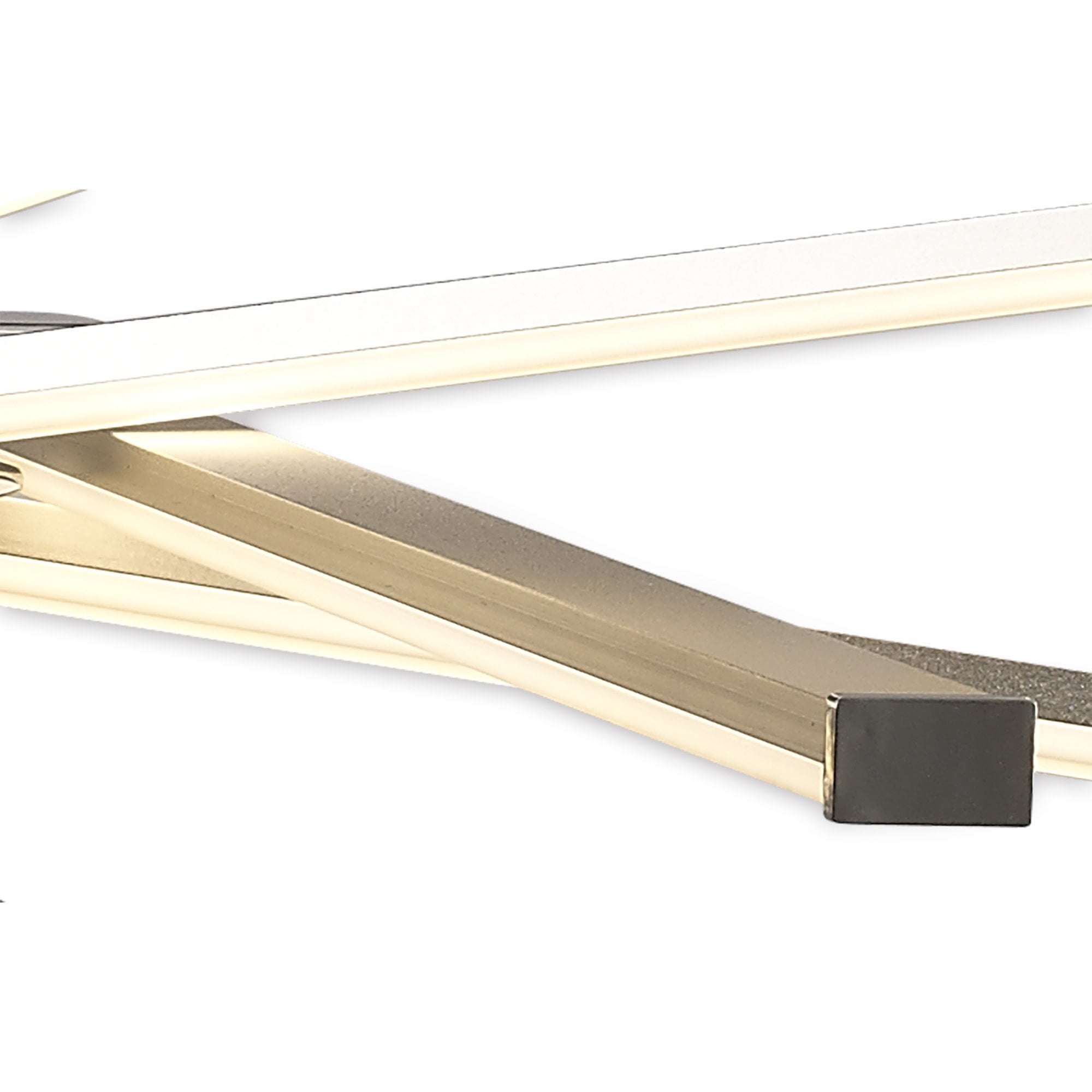 M5918 Star LED Ceiling 70.5cm Round 42W Dimmable Silver/Frosted Acrylic/Polished Chrome