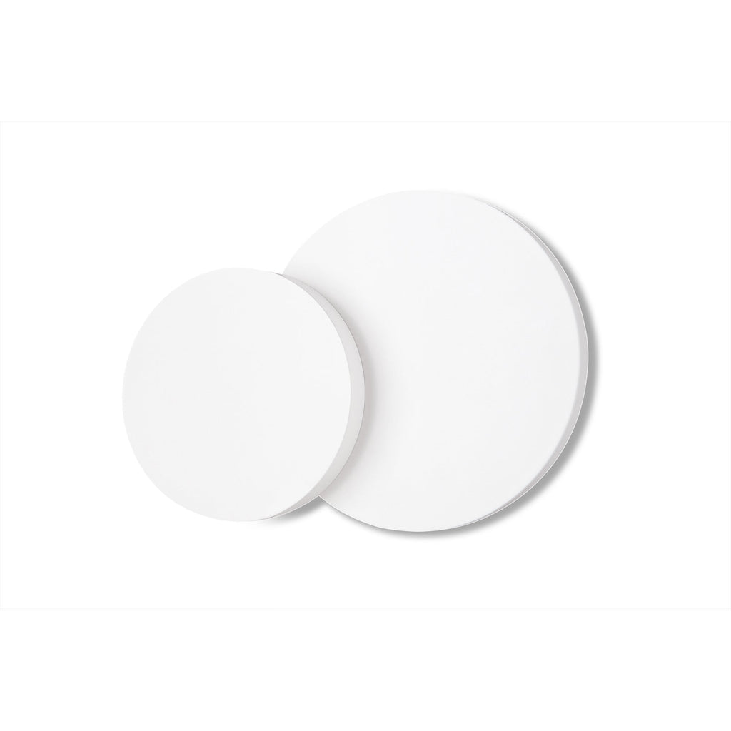 MC0142 Tahiti Wall Light Circles 5W LED Matt White