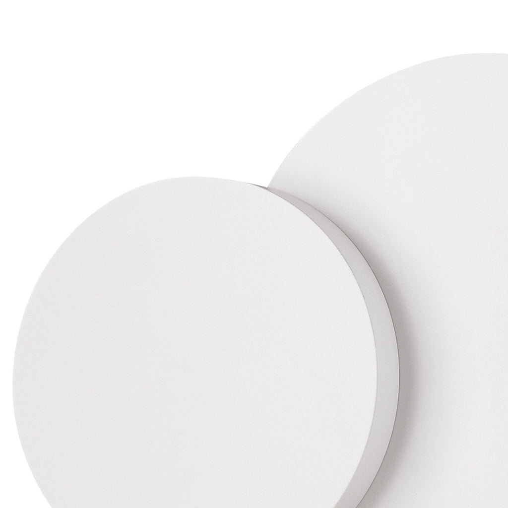 MC0142 Tahiti Wall Light Circles 5W LED Matt White