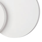 MC0142 Tahiti Wall Light Circles 5W LED Matt White