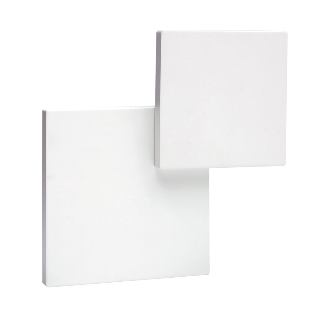 MC0141 Tahiti Wall Light Squares 5W LED Matt White