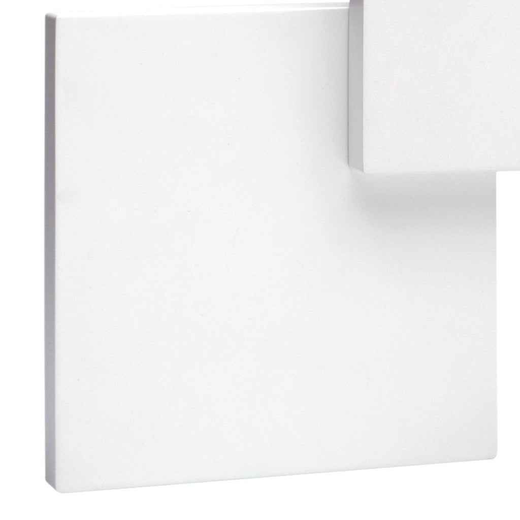 MC0141 Tahiti Wall Light Squares 5W LED Matt White