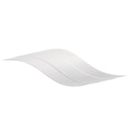 MC0089 Tahiti Wall Light Wave 6W LED Matt White