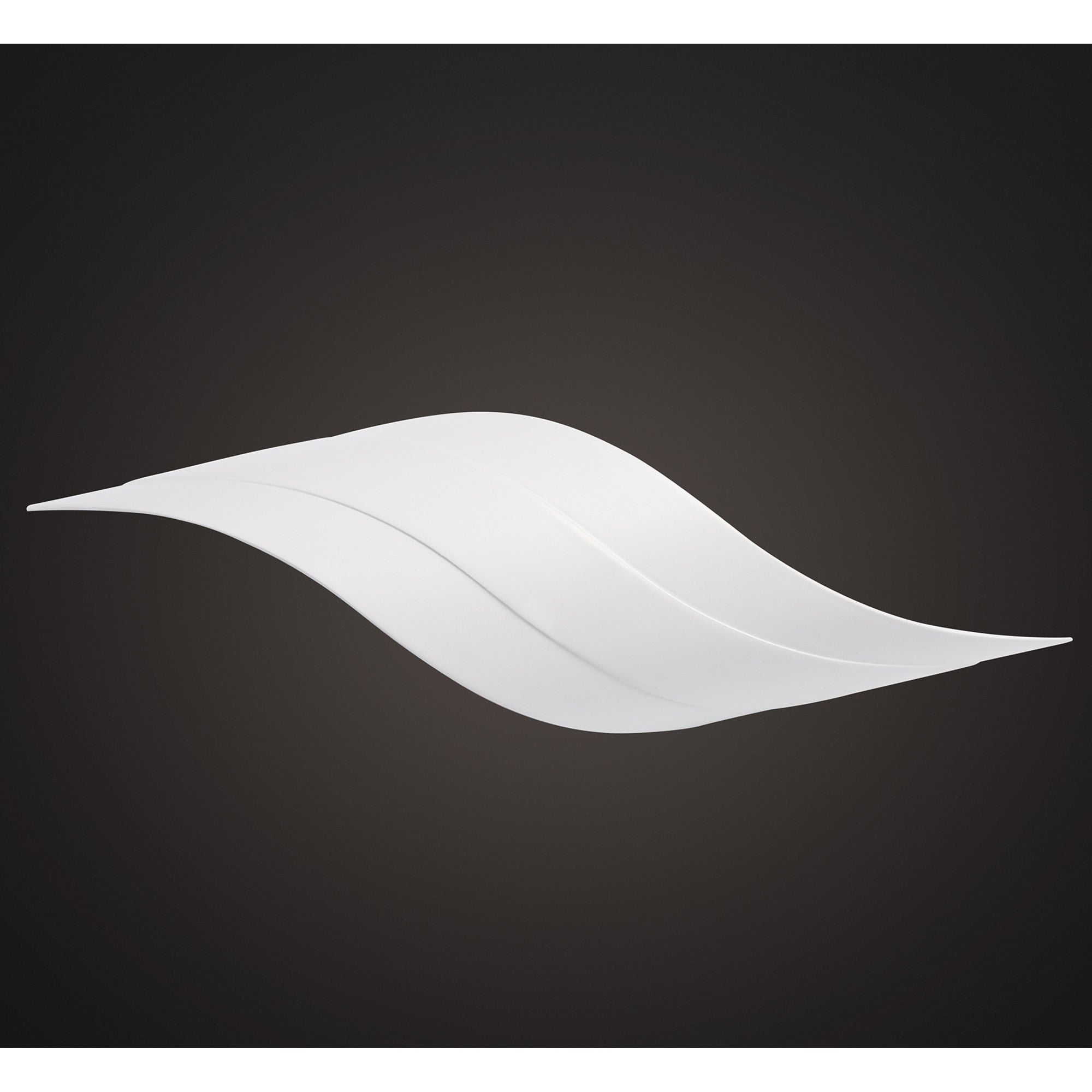 MC0089 Tahiti Wall Light Wave 6W LED Matt White