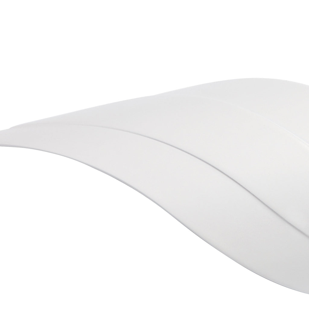 MC0089 Tahiti Wall Light Wave 6W LED Matt White