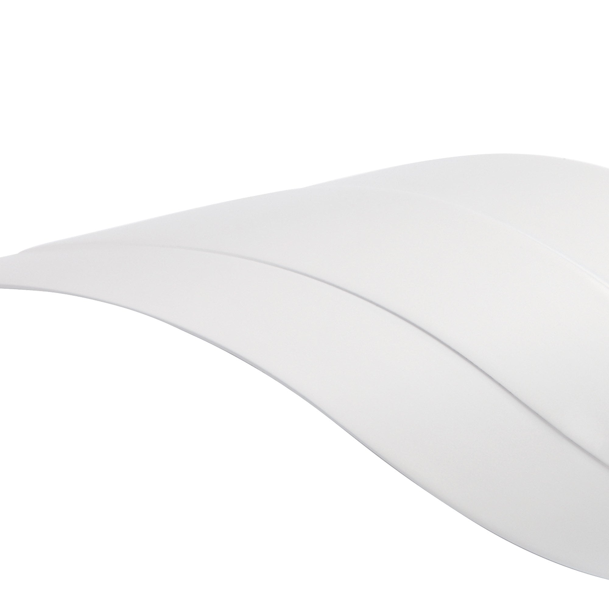 MC0089 Tahiti Wall Light Wave 6W LED Matt White