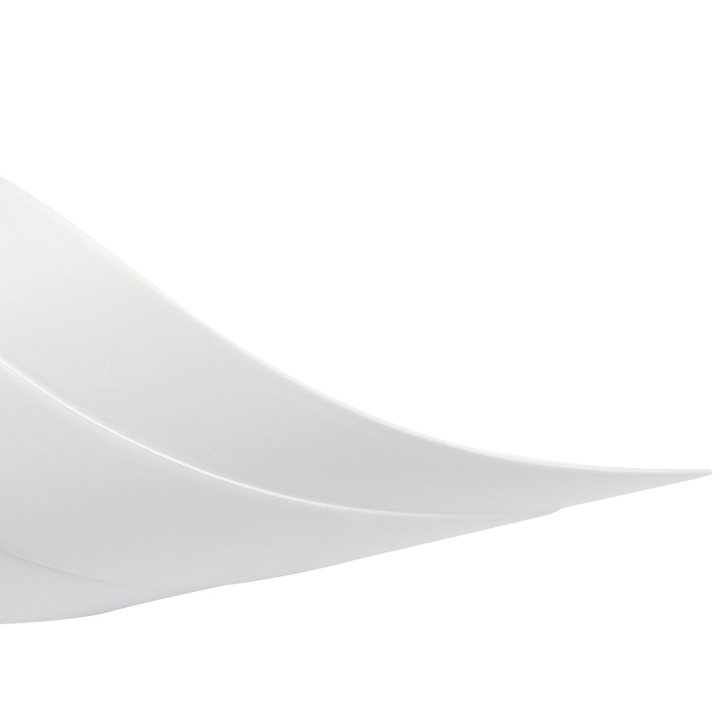 MC0089 Tahiti Wall Light Wave 6W LED Matt White