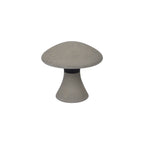 M7105 Taos Outdoor Small Mushroom Bollard 6.5W LED Dark Grey Cement