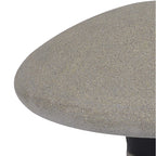 M7105 Taos Outdoor Small Mushroom Bollard 6.5W LED Dark Grey Cement