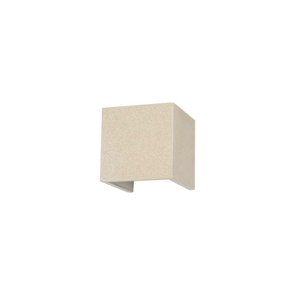 M7109 Taos Outdoor Wall Lamp 12W LED White Cement
