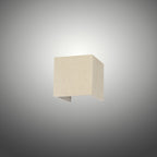 M7109 Taos Outdoor Wall Lamp 12W LED White Cement