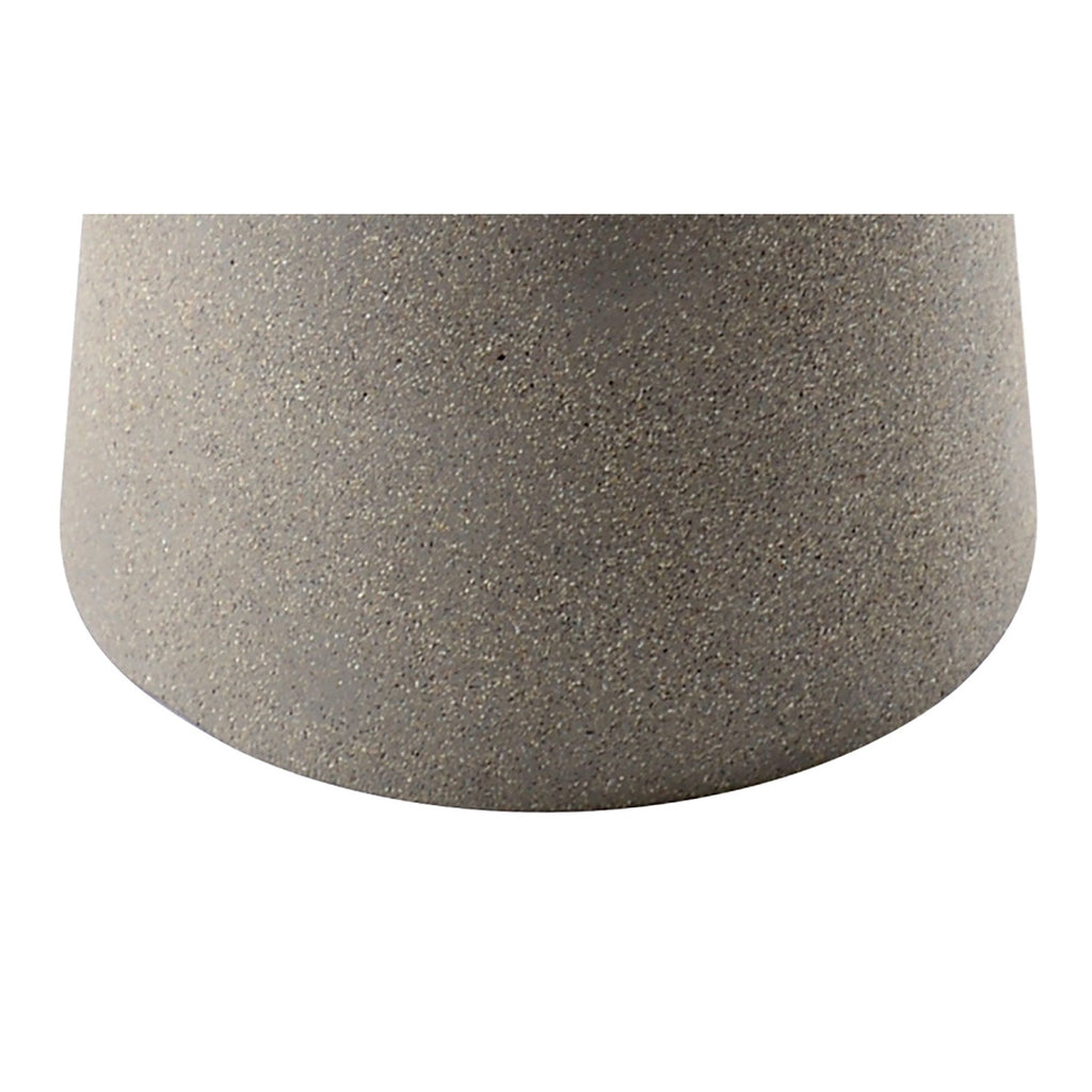 M7107 Taos Outdoor Ground Light 1 Light Dark Grey Cement