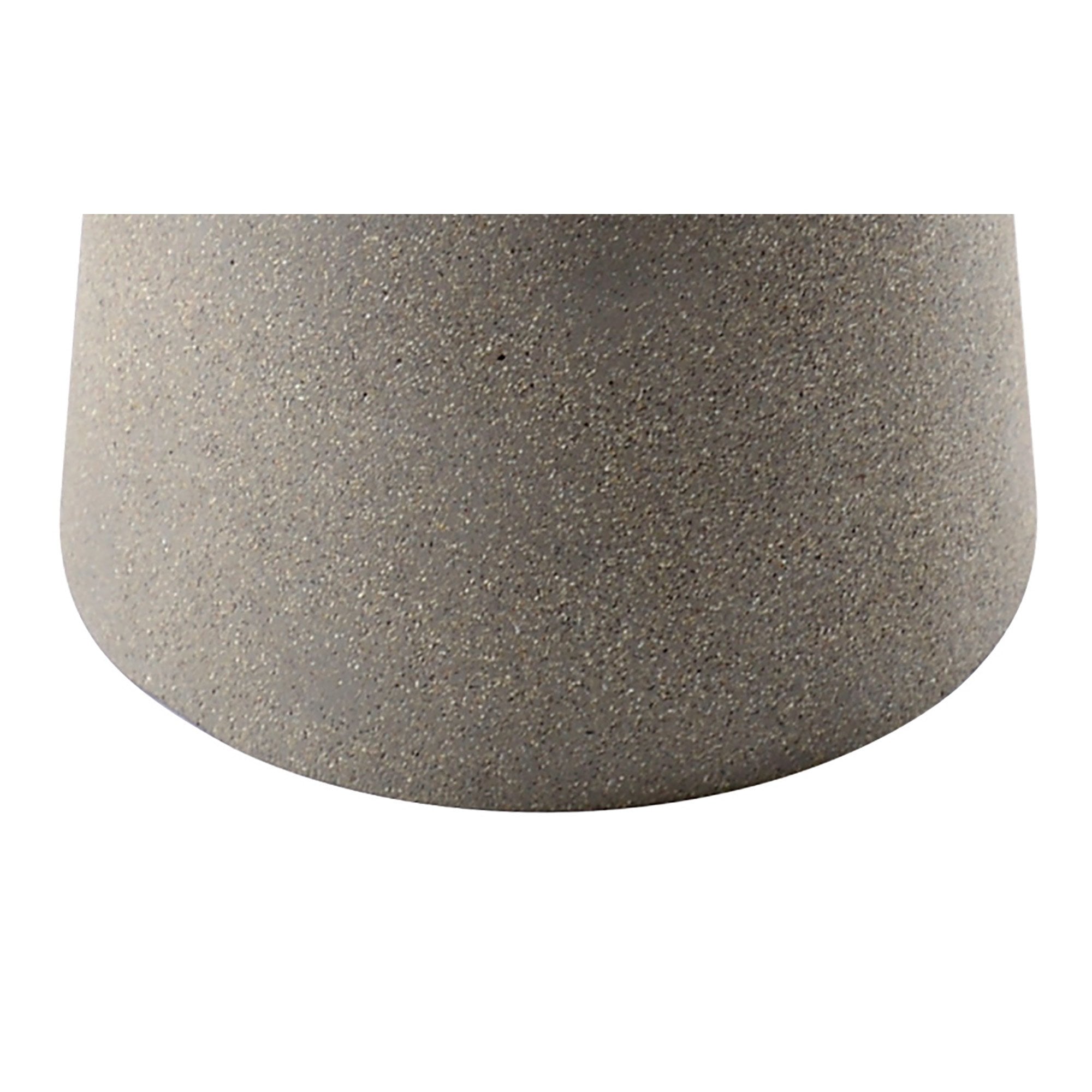 Taos Outdoor Ground  Light 1 Light Dark Grey Cement