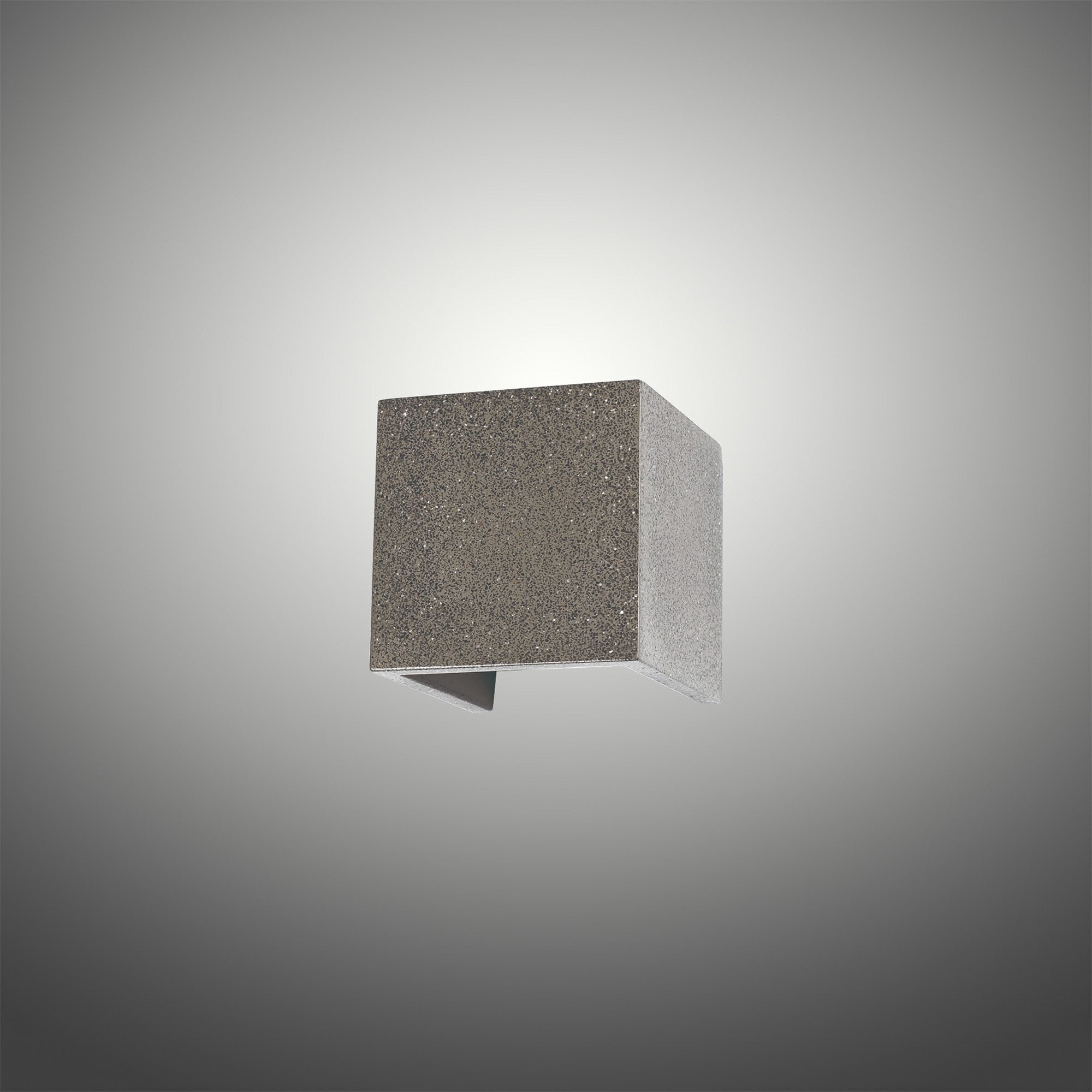Taos Outdoor Wall  Lamp 12W LED Dark Grey Cement