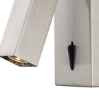 M6071 Tarifa Wall/Reading Light Adjustable 3W LED Switched Satin Nickel